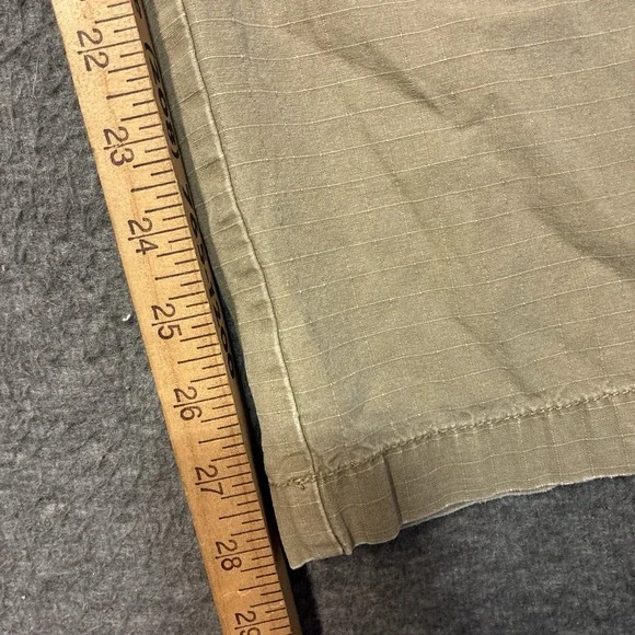 Columbia Pants Mens 36x30 Khaki Nylon Stretch Hiking Ripstop Quick Dry Utility - Picture 6 of 13